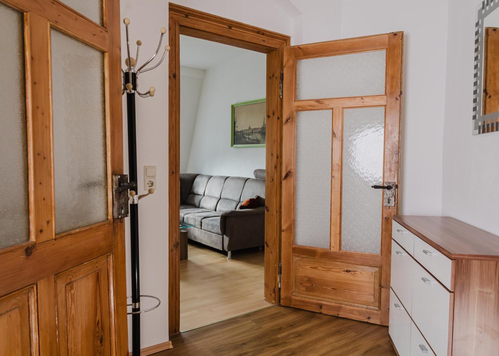 Apartmenthaus Sternstrasse Dresda Esterno foto